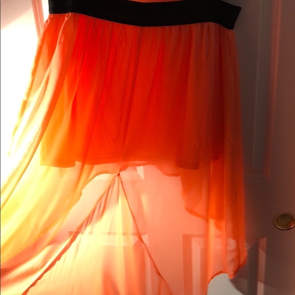 No boundaries high low sheer skirt - Picture 6 of 6